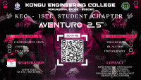 AVENTURO 2K25 National Level Technical Symposium Poster